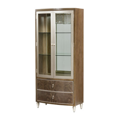 Villa Cherie Display Cabinet with LED Lighting