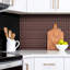 Ascenzo 50cm x 100cm PVC Field Tile in Brown