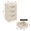 Kimberley 3 Drawer Bedside Table-117467548