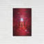 Ebern Designs «Red Sculpture» par Sebastien Lory, art mural en métal, 12 po x 16 po-1142129077
