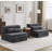 Convertible Floor Sofa 2 Seater Sofa-31028217