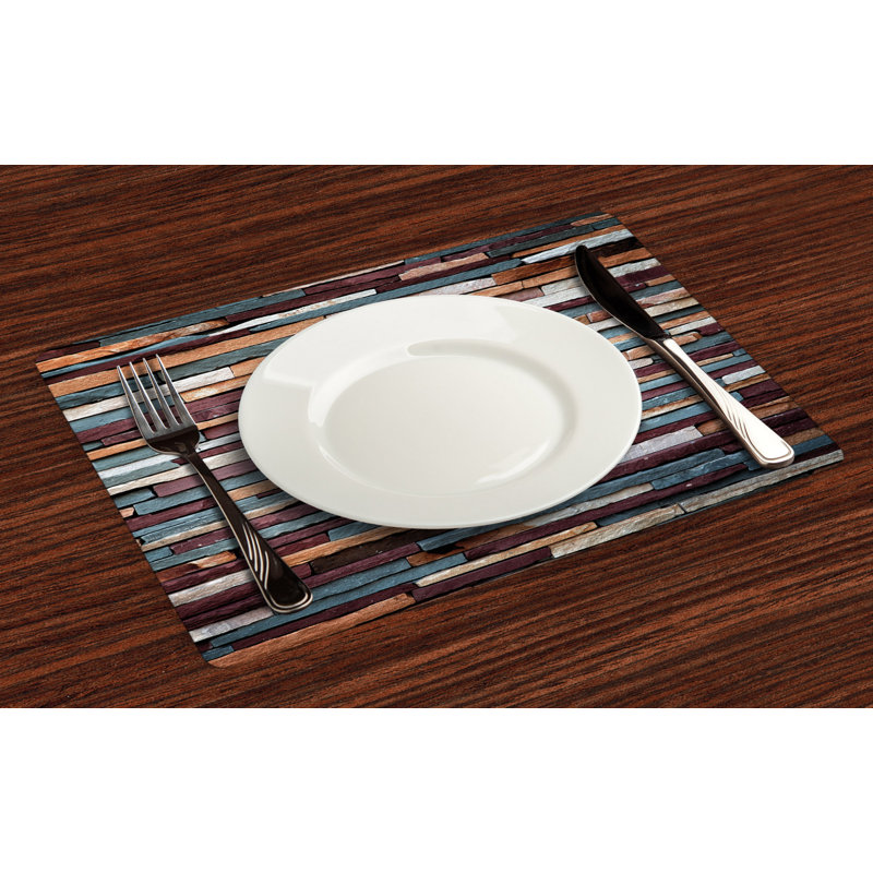 Warrington Retro Coloured Stones Placemat
