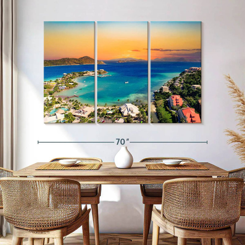 Sebbie St. Thomas US Virgin Islands, 42" H x 65" W