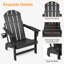 4 chaises Adirondack d'extérieur pliables-1665090632-1674591190