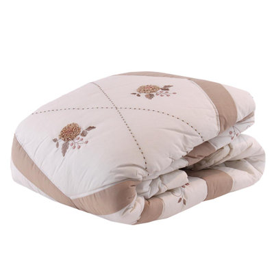 Cotton Blend, Polyester Patchwork Bedspread