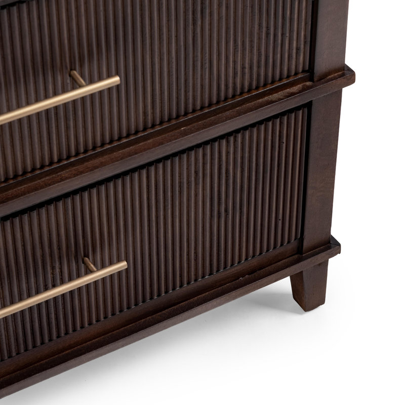 Westlake 2-drawer Mango Wood Nightstand