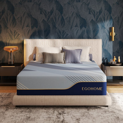 EGOHOME Medium Copper-Infused Gel Memory Foam Mattress in a Box by EGOHOME