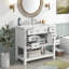 Meuble-lavabo 36 po avec lavabo supérieur-441575138