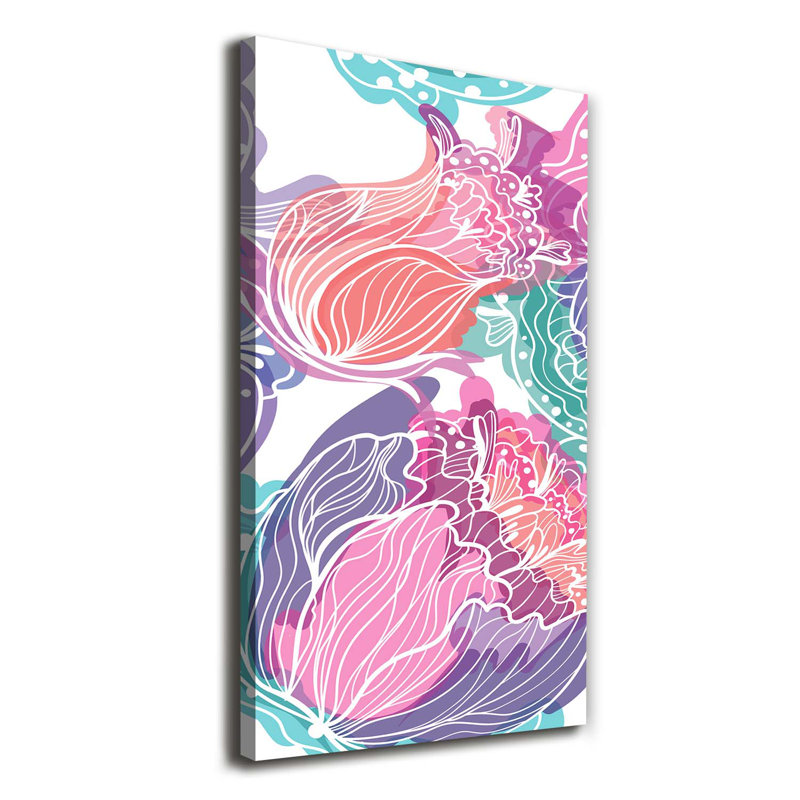Floral - Wrapped Canvas Print