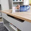 Grey Oak Coffee Table Lift Up Occasional Reception Storage Shelf Avon-1969851281