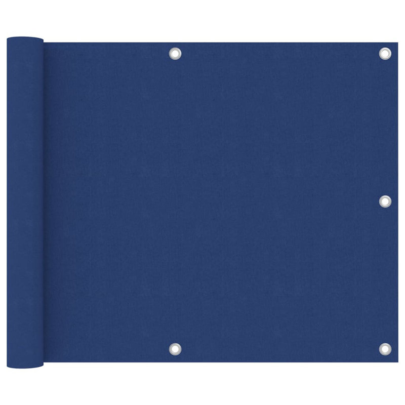 Aadm 0.75m x 6m Rectangular Shade Sail, Blue