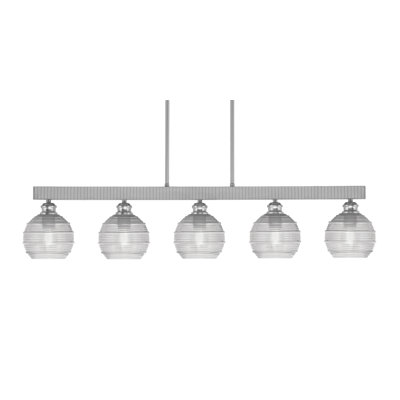 Edge 5 Light Bar With 6" Glass