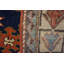 Small Square Scatter Size Antique Tribal Caucasian Hand Knotted Rug