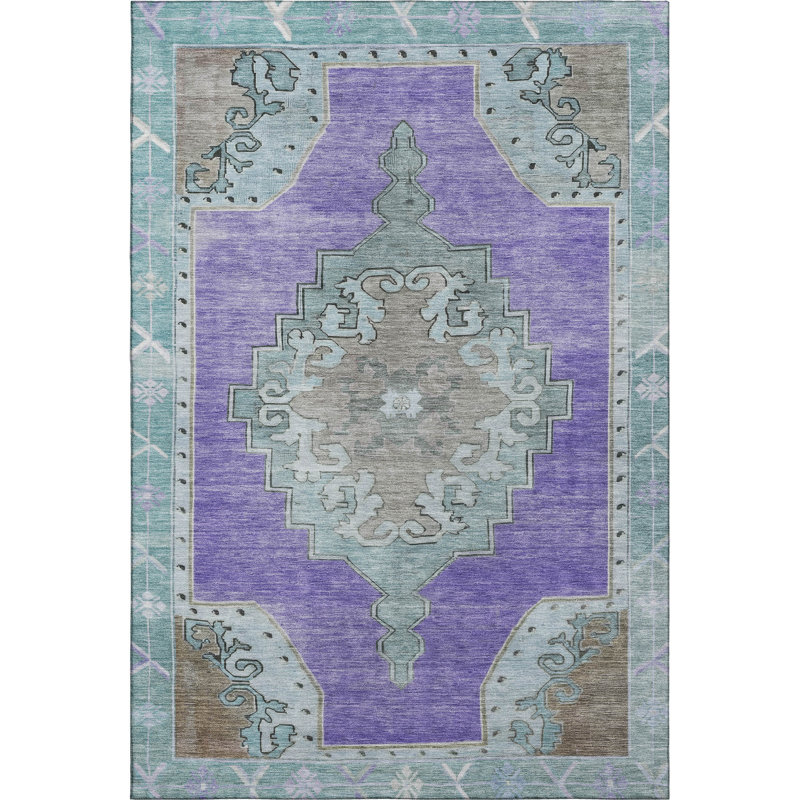 Tapis de qualité supérieure lavable à la machine AMF1731, Rectangle 10 pi x 14 pi