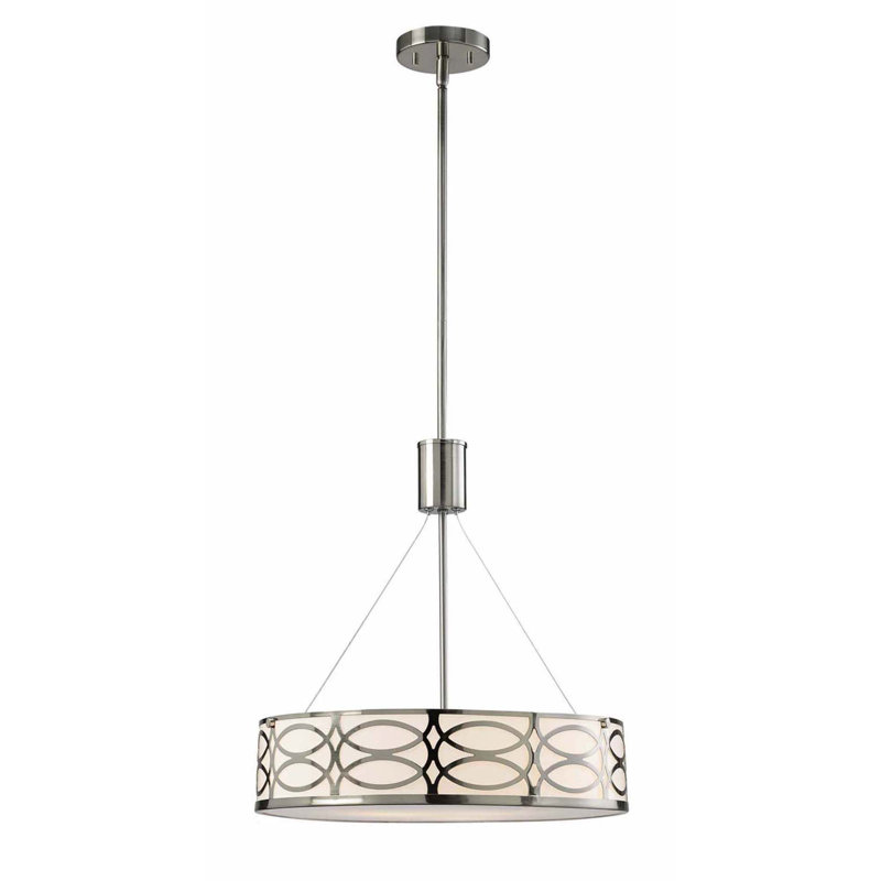Wiggins 3 - Light Dimmable Drum Chandelier