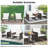 Donshay Acacia 2 - Person Patio Conversation Set with Cushions-2108614006