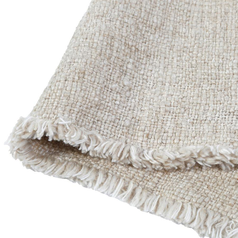Oakville 19" Linen/Cotton/Polyester Placemat, Natural