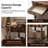 Sessoms Traditional 20"W Solid Wood 1-Drawer End Table with Built-in Charging Station-1443544214