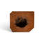 Origins Solid Wood Abstract End Table