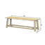 Banc en rotin style campagne moderne-2085017098