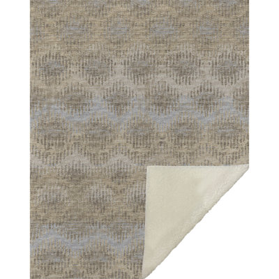 Couverture jetée en sherpa One Pixie Street Multi 50" x 70", multicolore