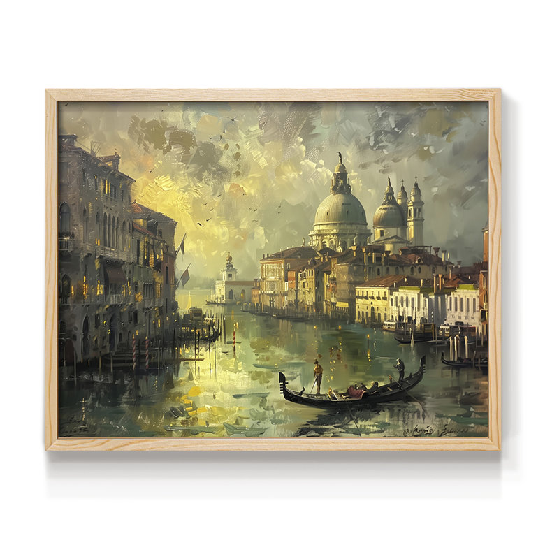 Nautical Series-CCXII - Reproduction encadrée - Restickable, H 8 po x l 10 po, Naturel