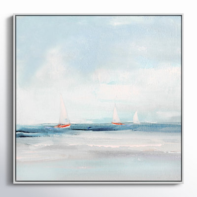 Charter "Caribbean Sail" Painting by Sally Swatland