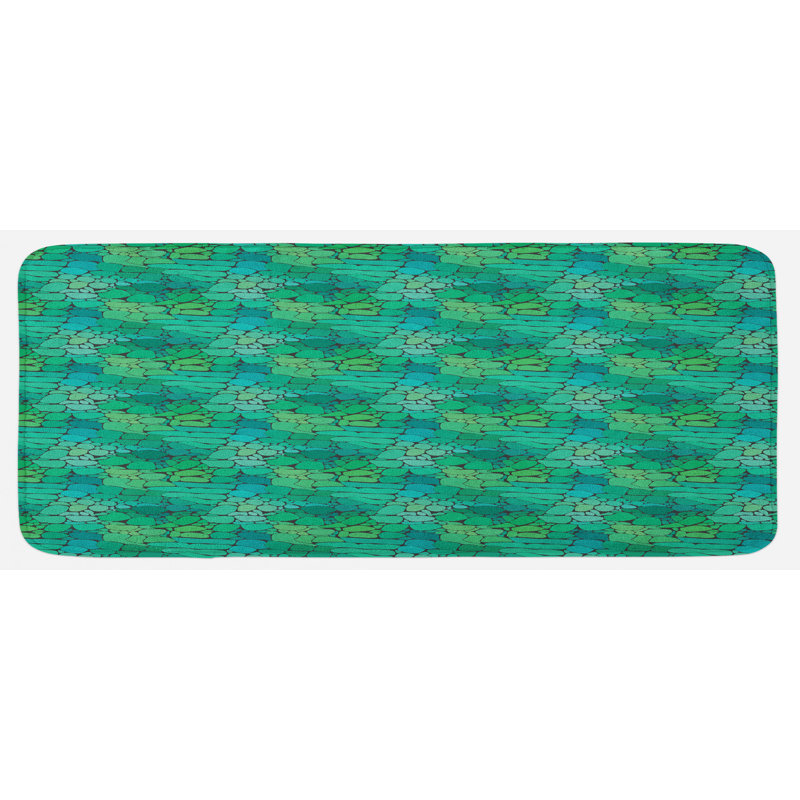 Tapis de cuisine Alligator