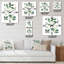 Horloge murale rétro Vintage Botanicals-20464779