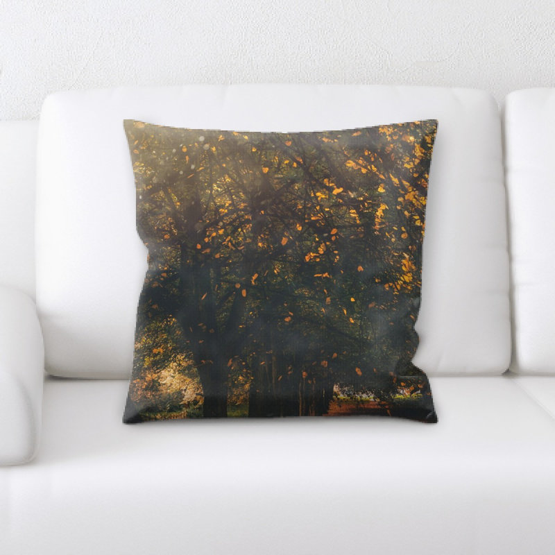 Microsuede Reversible Throw Pillow