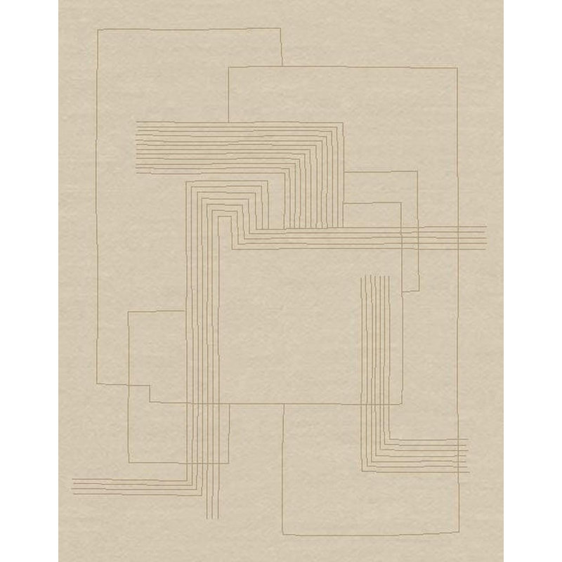 New Textures Collection Area Rug, Rectangle 3' x 5'