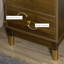 Presque 45cm W Manufactured Wood Bedside Table