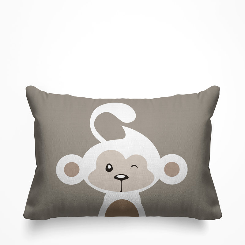 Coussin intérieur Ollie, Truite, 14 po x 20 po, Rectangle