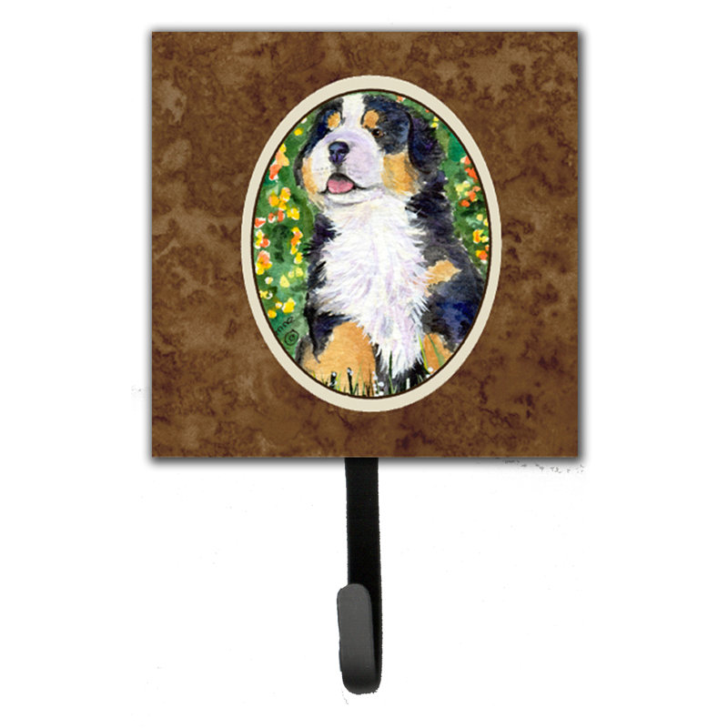 Porte-laisse pour chien bouvier bernois mountain et crochet à clé