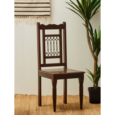 Side Chair in Brown