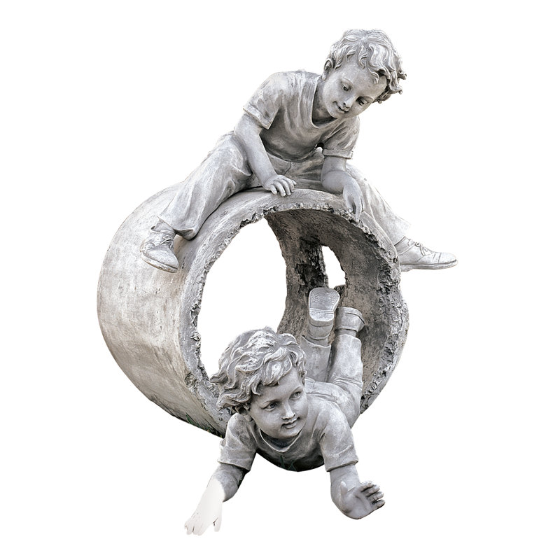 Hide and Seek Garden Statue
