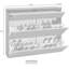 Giammaria 24 Pair Flip Down Shoe Storage-1591870380