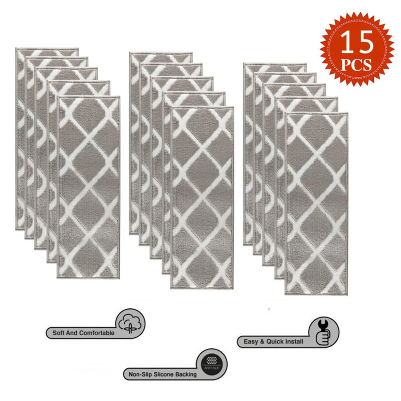 Bierly Non-Slip Stair Tread, 15 Pack