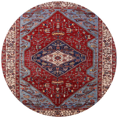 Tapis de style oriental rouge