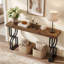 82cm Solid Wood Top Console Table
