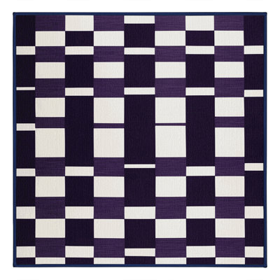 Tapis mauve lavable à la machine
