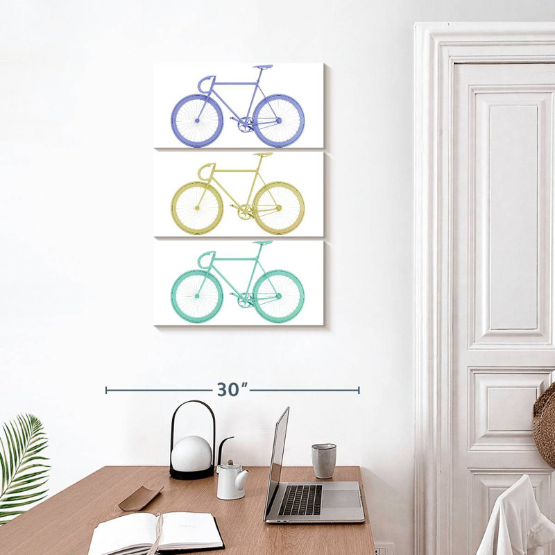 Mehar Trio Bikes, H 32 po x l 20 po
