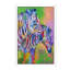 Zebra by Richard Wallich - Painting on Canvas-42158960-56803774