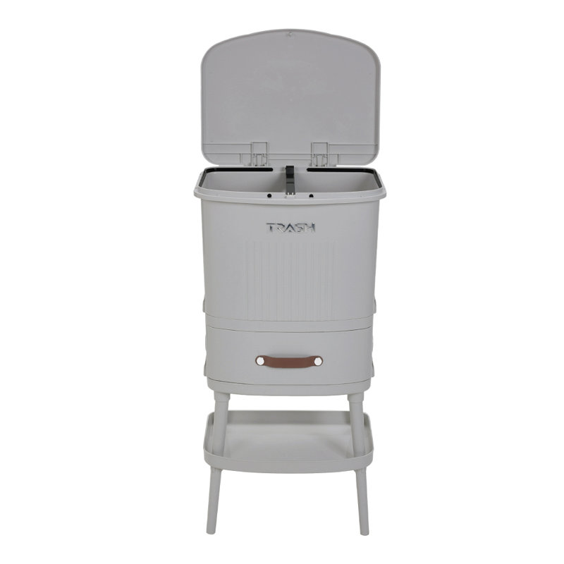 PP Manual Lift Waste Bin - 30L