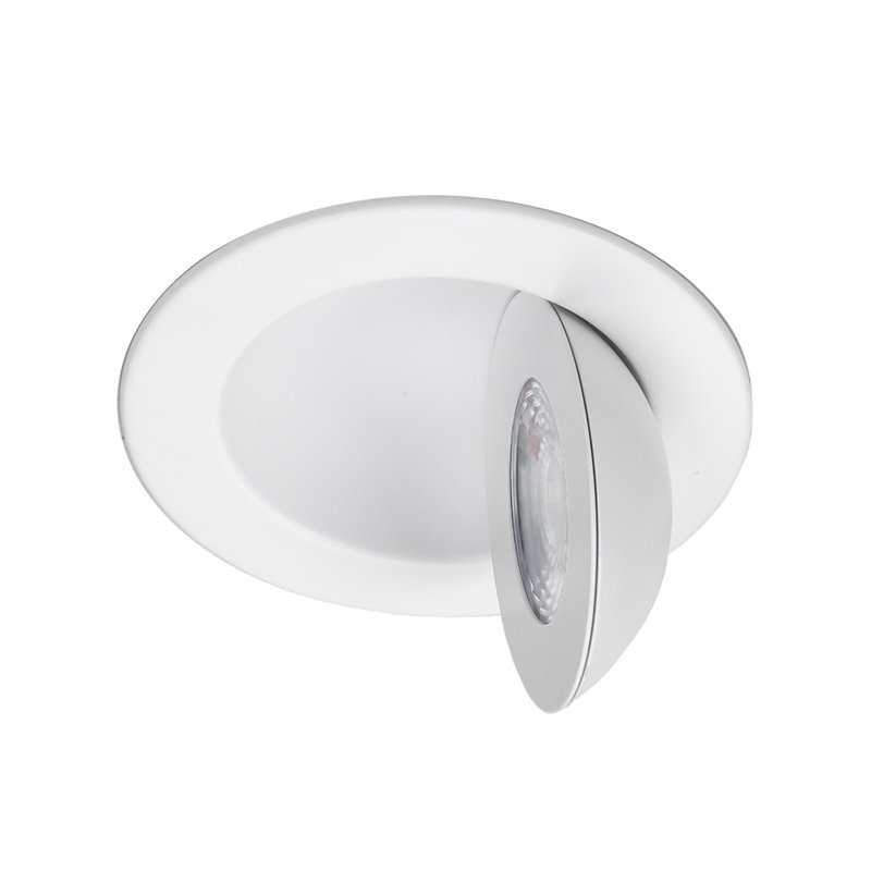 Ensemble d'éclairage encastré sans fil à DEL sélectionnable Lotos Ultra Slim Remodel, H 1,63 po x l 6 po