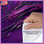 Housses de couette à motif abstrait mauve-126343729
