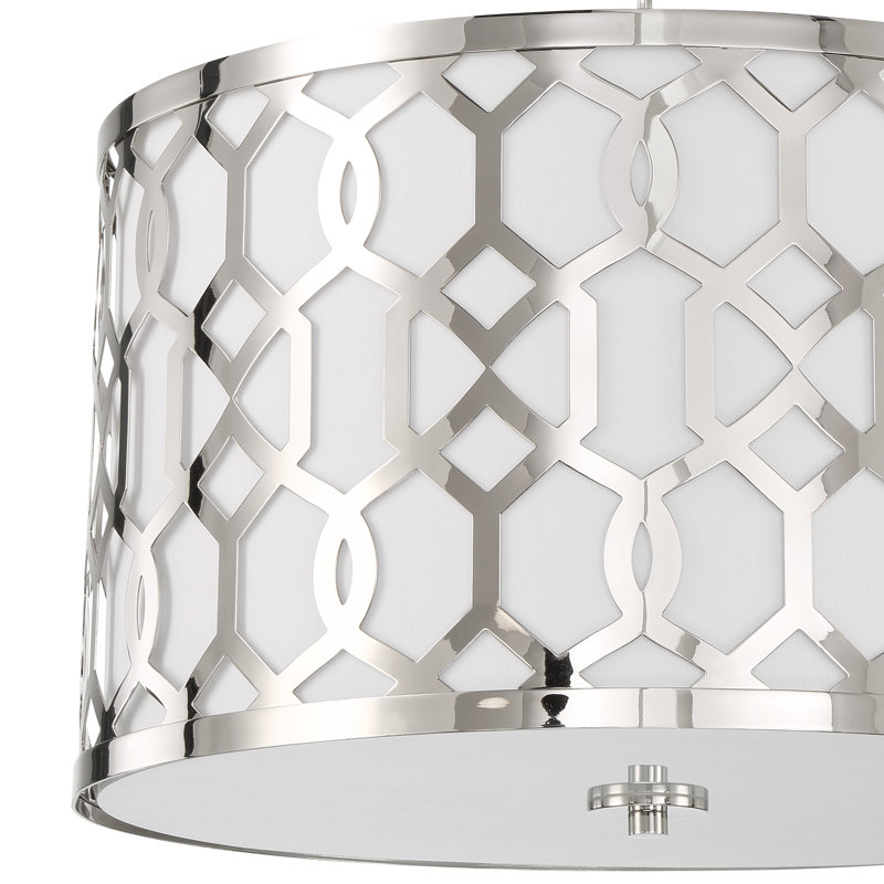 Jennings 5 - Light Chandelier, 24.25" 5-Light, Nickel