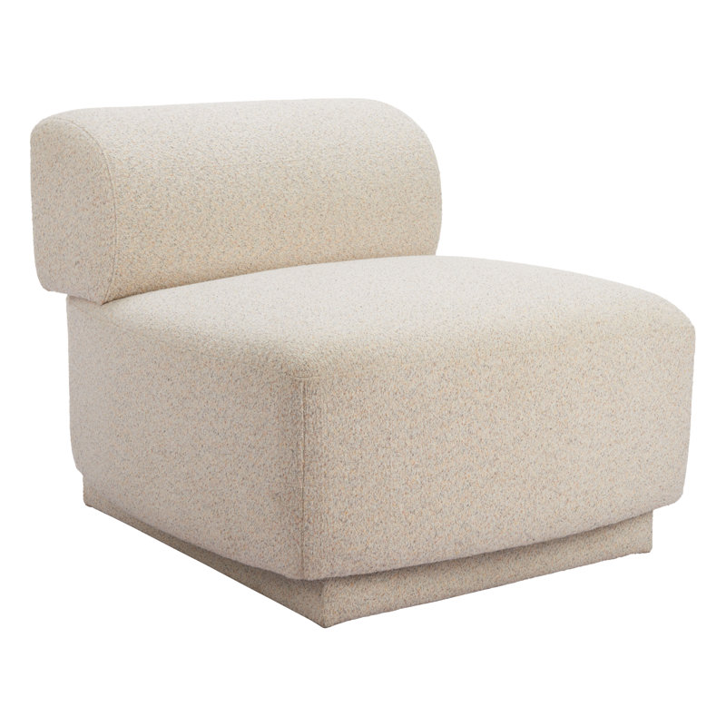 Fauteuil d'appoint Anese beige multigrain
