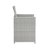 9Pcs Fabric & Wicker Bistro Set