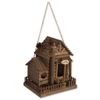 Parmer 9 in. H x 8.5 in. W x 6.25 in. D Hanging Birdhouse